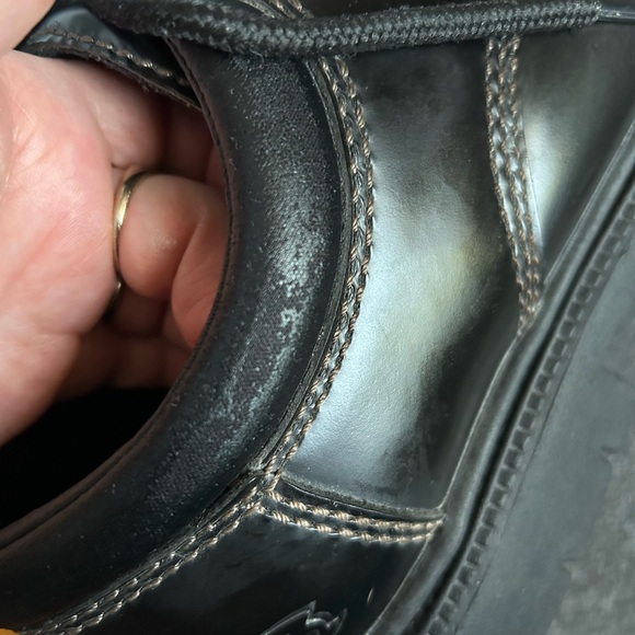 Skechers Men's Black Lace-Up Oxfords Vintage Jammers - Picture 7 of 16